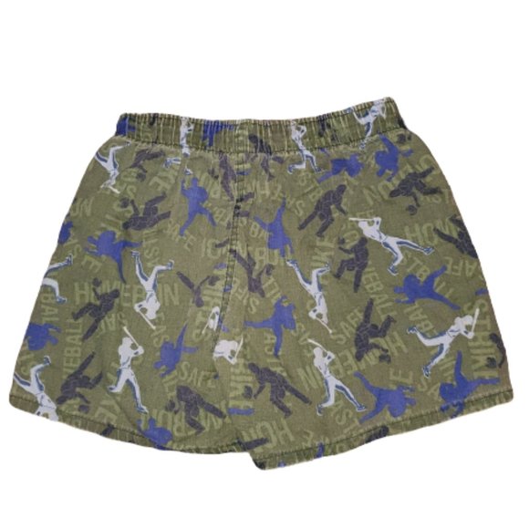 Simply Basic Baseball Sleep Shorts S 6 8 - Picture 2 of 6